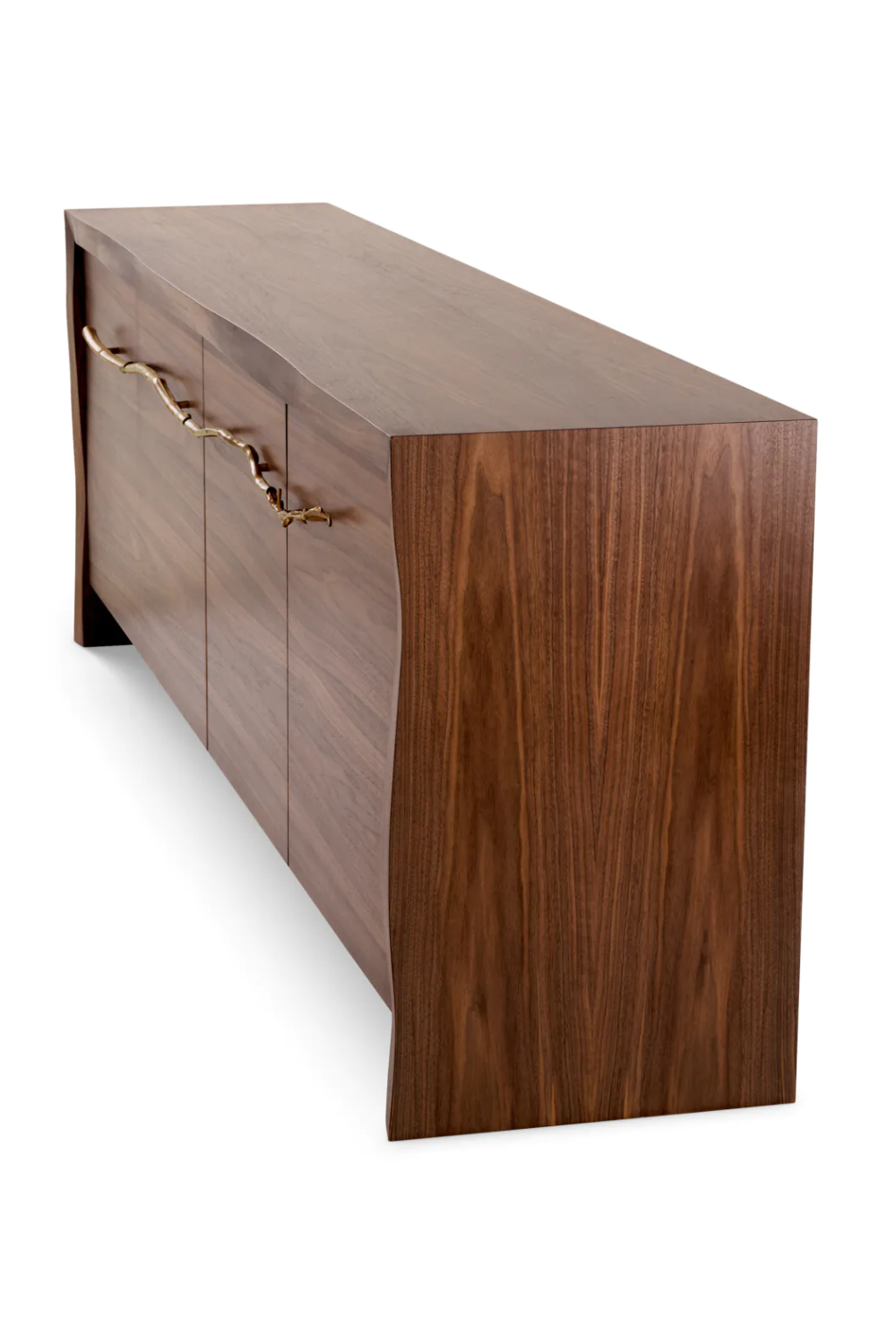 Walnut Veneer 4-Door Dresser Charford | Eichholtz Miami