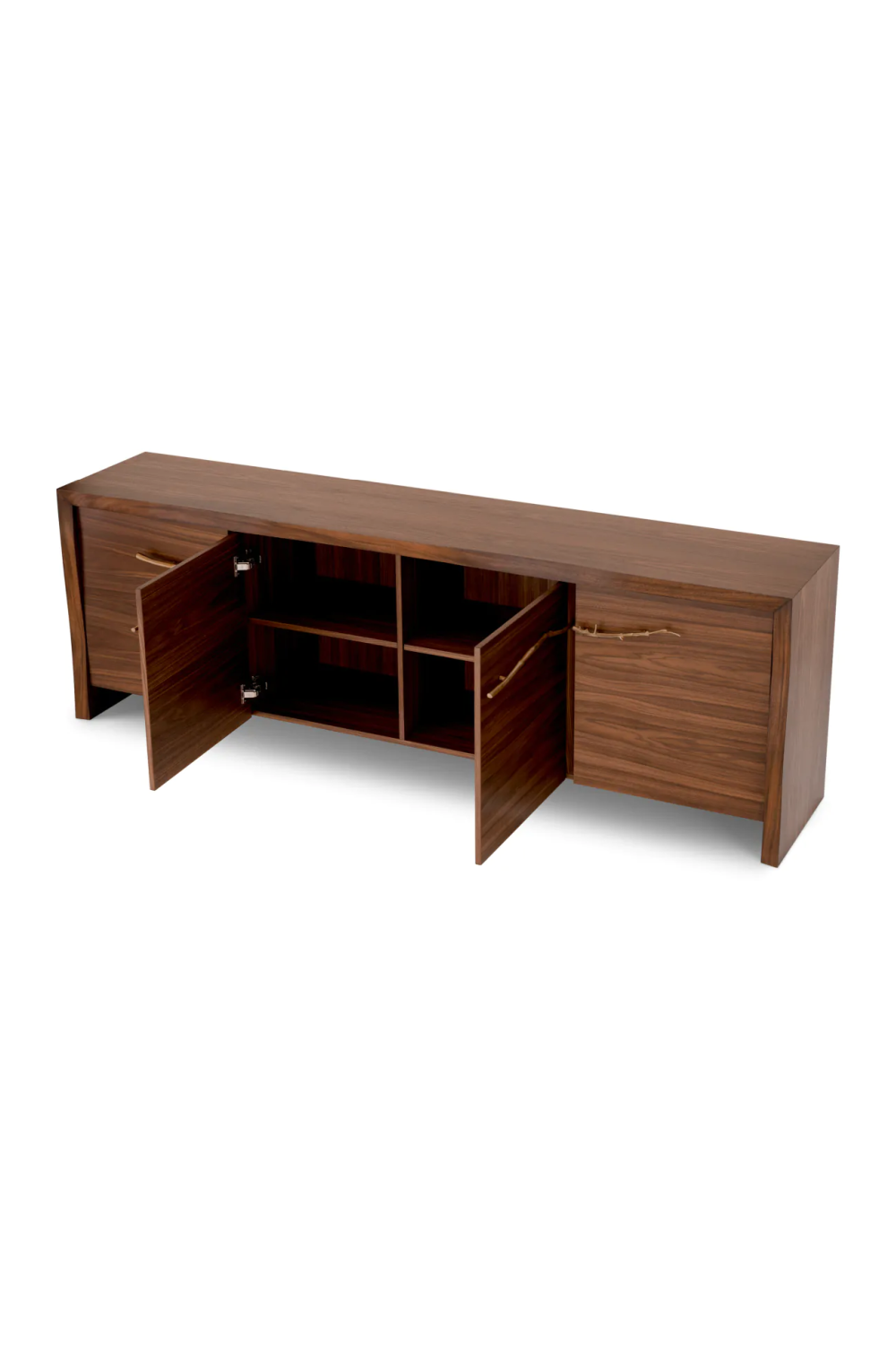 Walnut Veneer 4-Door Dresser Charford | Eichholtz Miami
