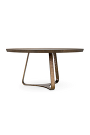 Aluminum Base Dining Table Cambronne | Eichholtz Miami