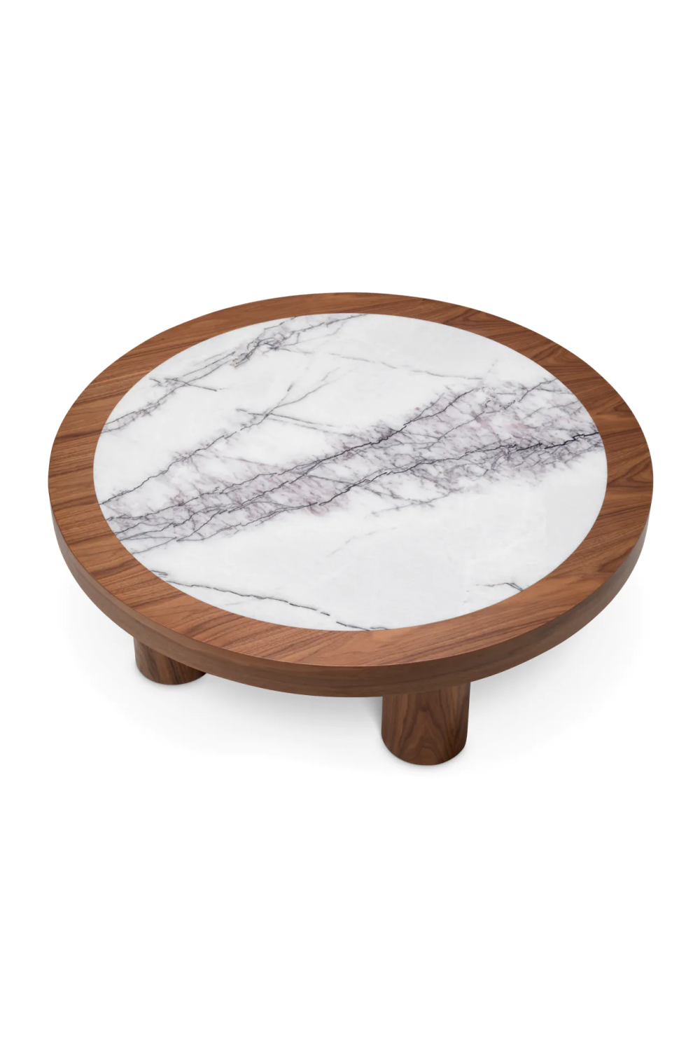 Oak Veneer Marble Coffee Table Presedio | Eichholtz Miami