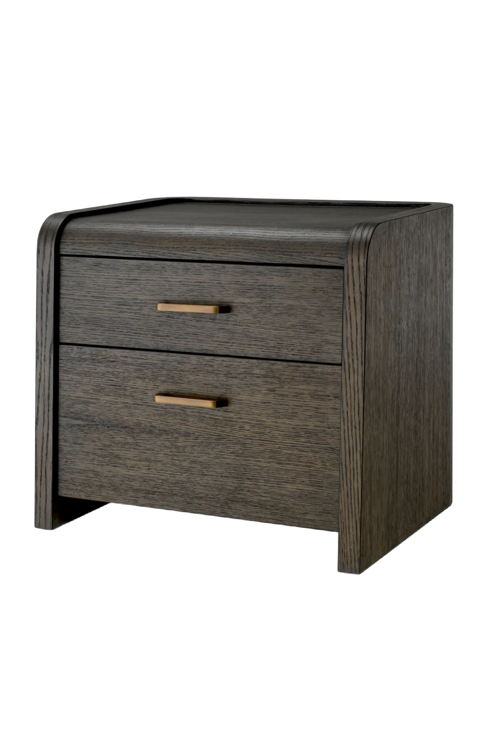 Oak 2-Drawer Nightstand Joane | Eichholtz Miami
