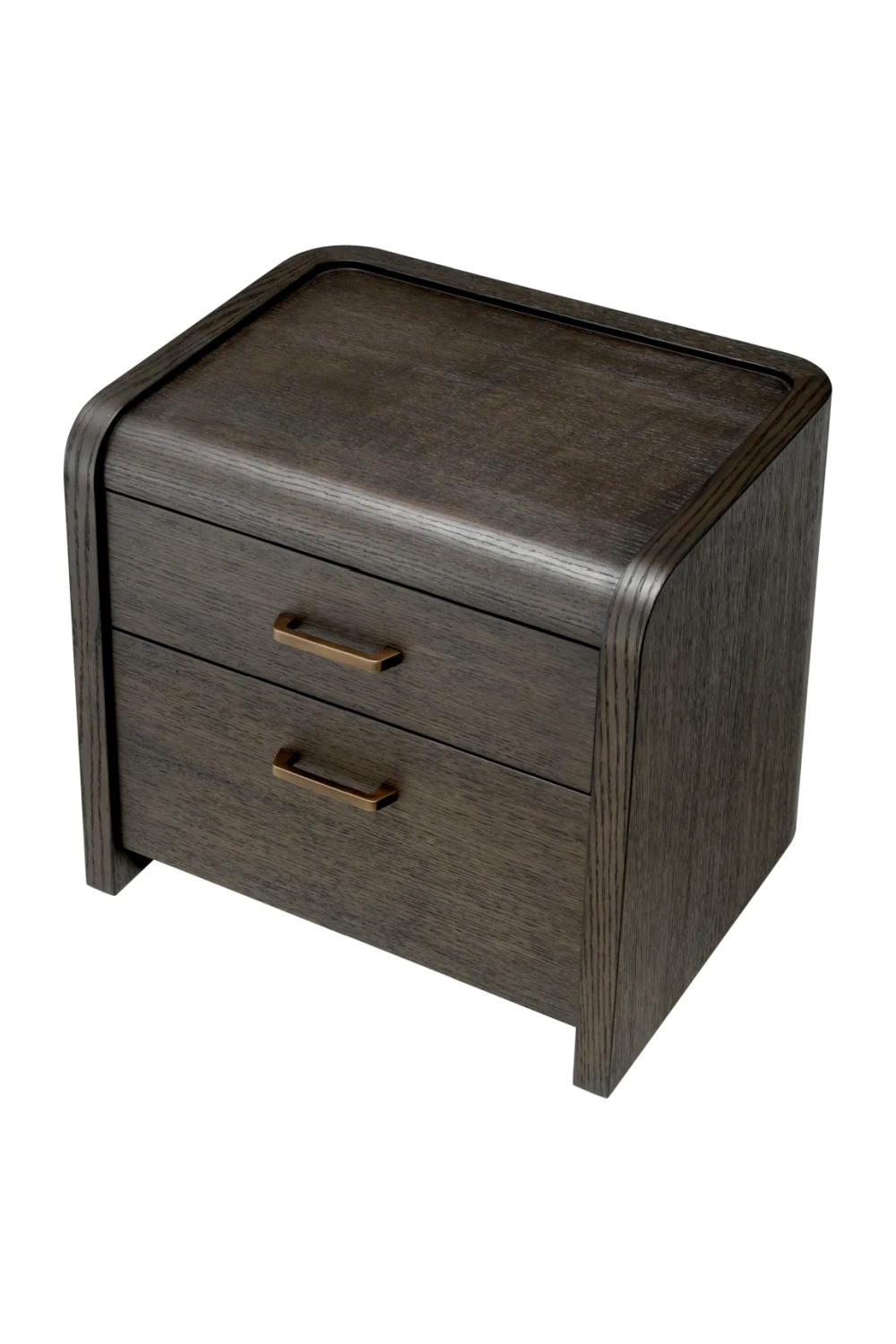 Oak 2-Drawer Nightstand Joane | Eichholtz Miami