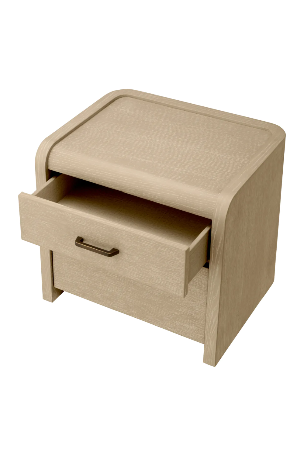Oak 2-Drawer Nightstand Joane | Eichholtz Miami
