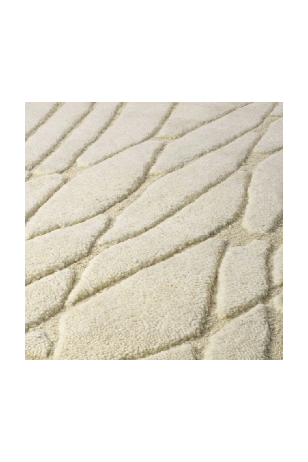 Ivory Wool Carpet Coralie | Eichholtz Miami
