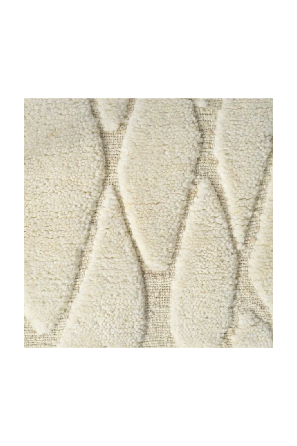 Ivory Wool Carpet Coralie | Eichholtz Miami