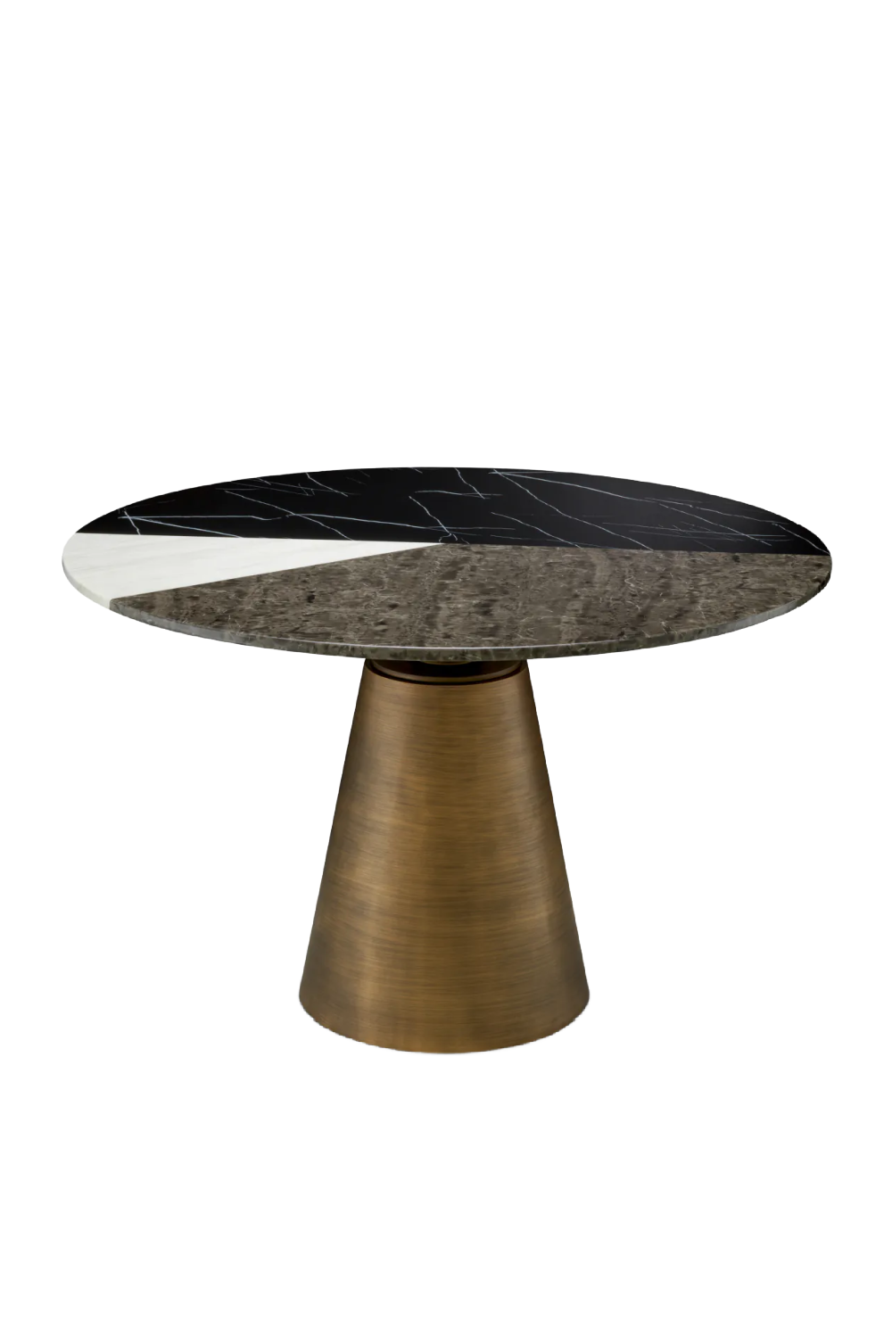 Copper Base Dining Table Tricolori | Eichholtz Miami