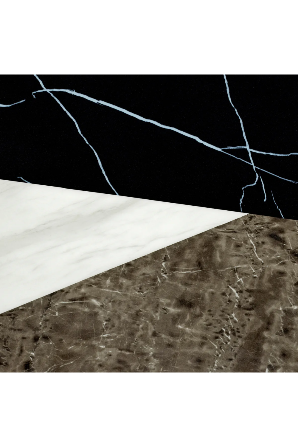 Copper Base Dining Table Tricolori | Eichholtz Miami