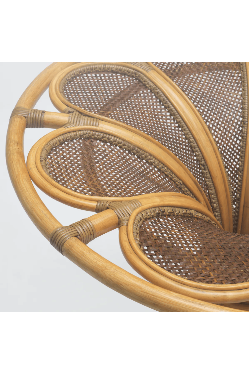 Natural Rattan Center Table Colony | Eichholtz Miami