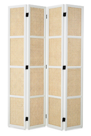 Natural Cane Folding Screen Bahamas | Eichholtz Miami