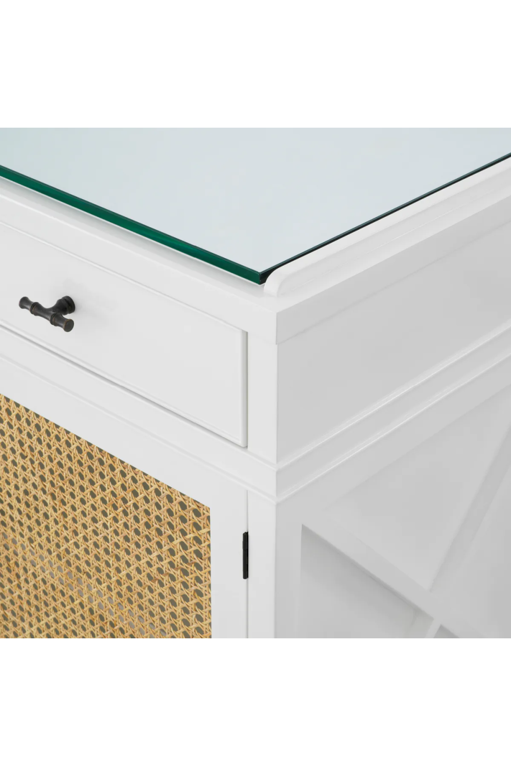 Natural Cane 4-Door Dresser Bahamas | Eichholtz Miami