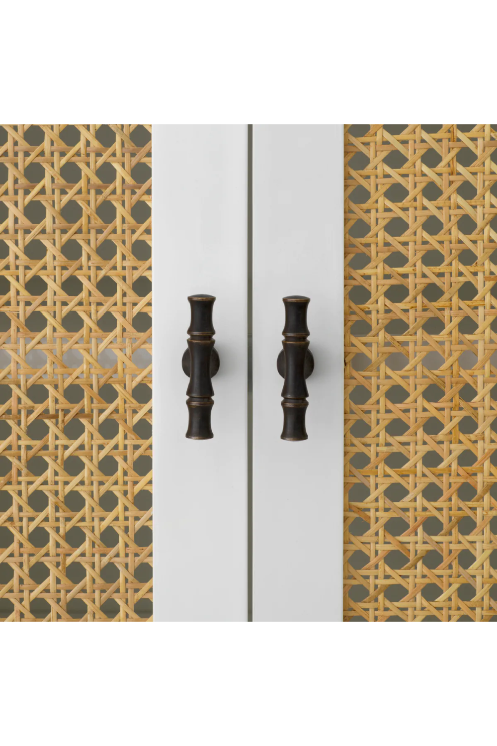 Natural Cane 4-Door Dresser Bahamas | Eichholtz Miami