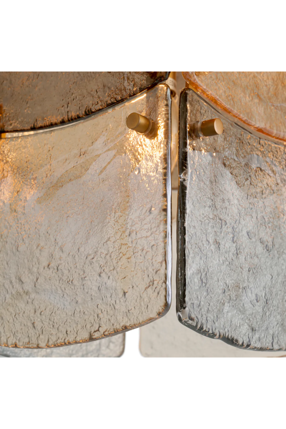 Glass Tiered Chandelier Laurent | Eichholtz Miami