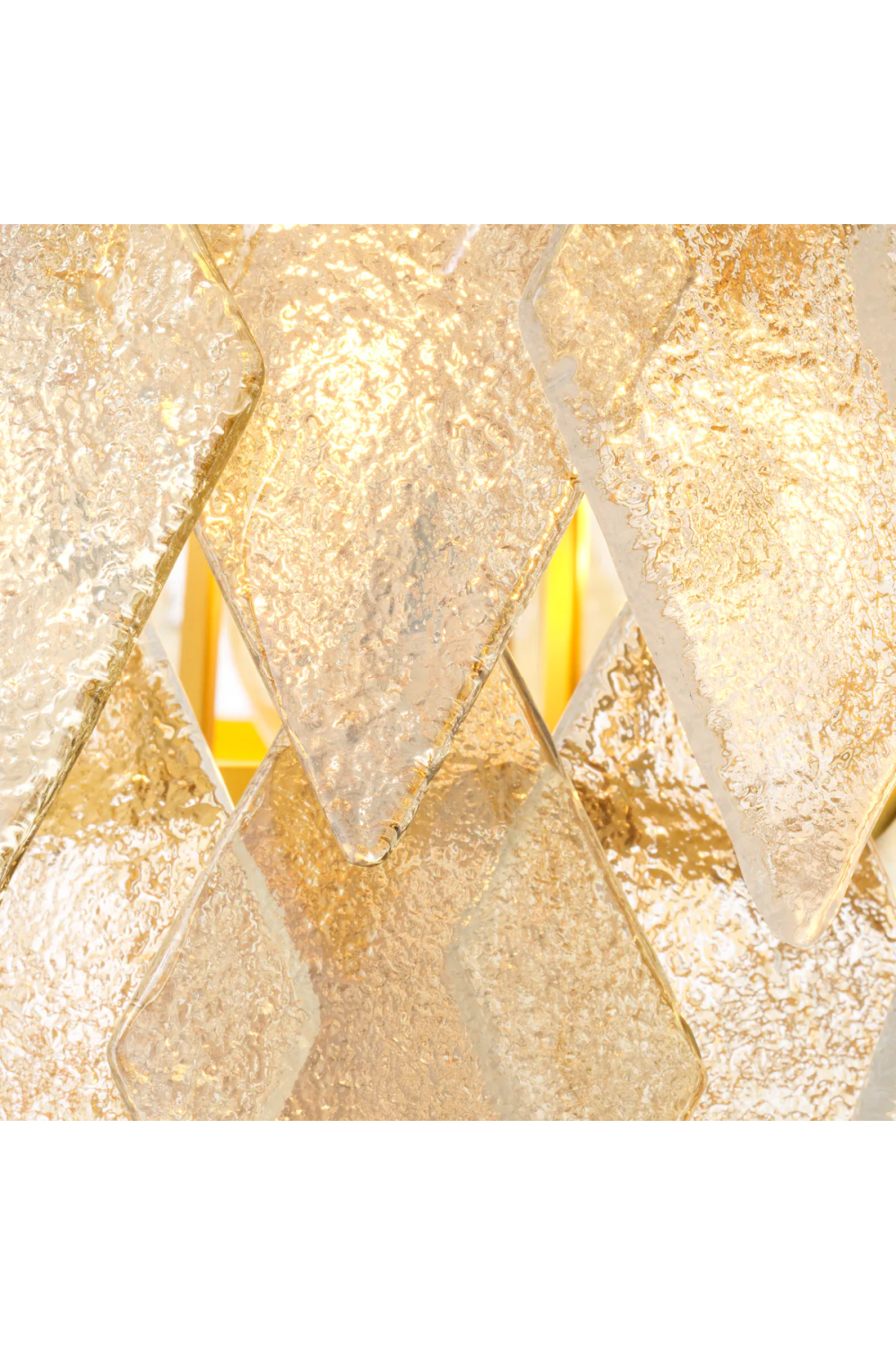 Geometric Glass Chandelier Rhombus | Eichholtz Miami