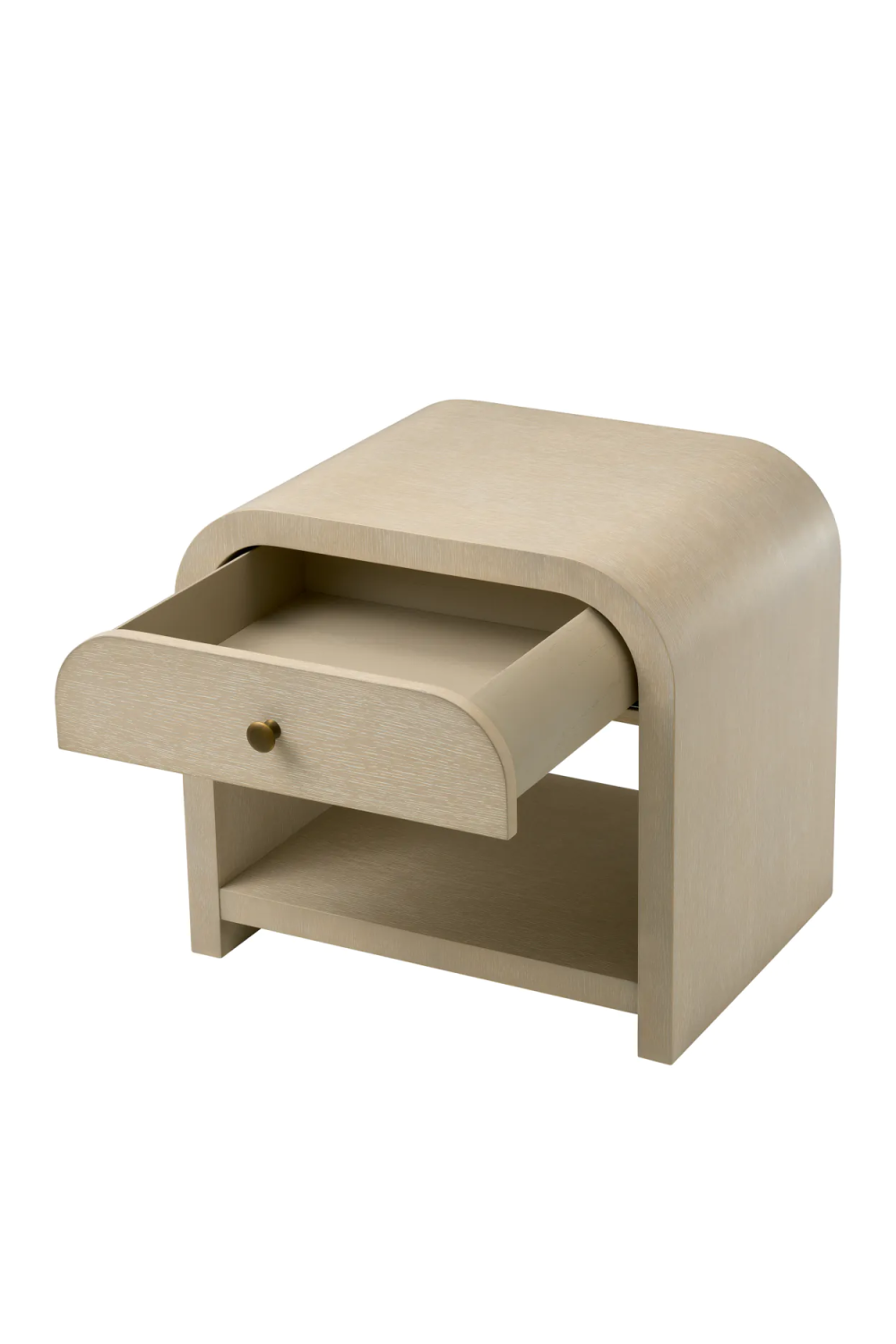 Oak Veneer Nightstand Rhodes | Eichholtz Miami