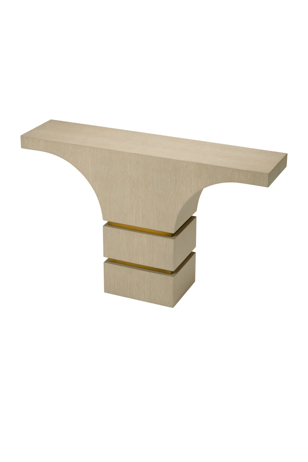 Oak Veneer Console Table Thaddeus | Eichholtz Miami