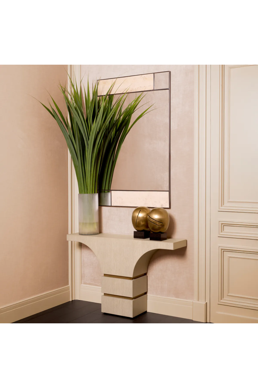 Oak Veneer Console Table Thaddeus | Eichholtz Miami