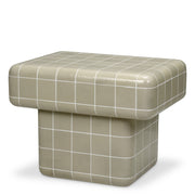 Gray Outdoor Side Table Mateo  | Eichholtz Miami