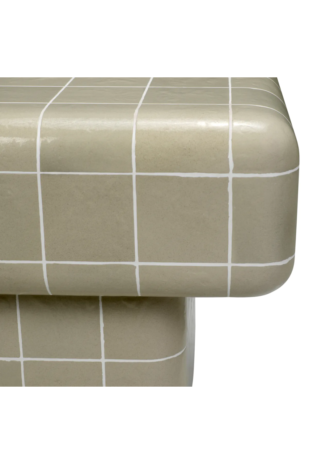 Gray Outdoor Side Table Mateo  | Eichholtz Miami
