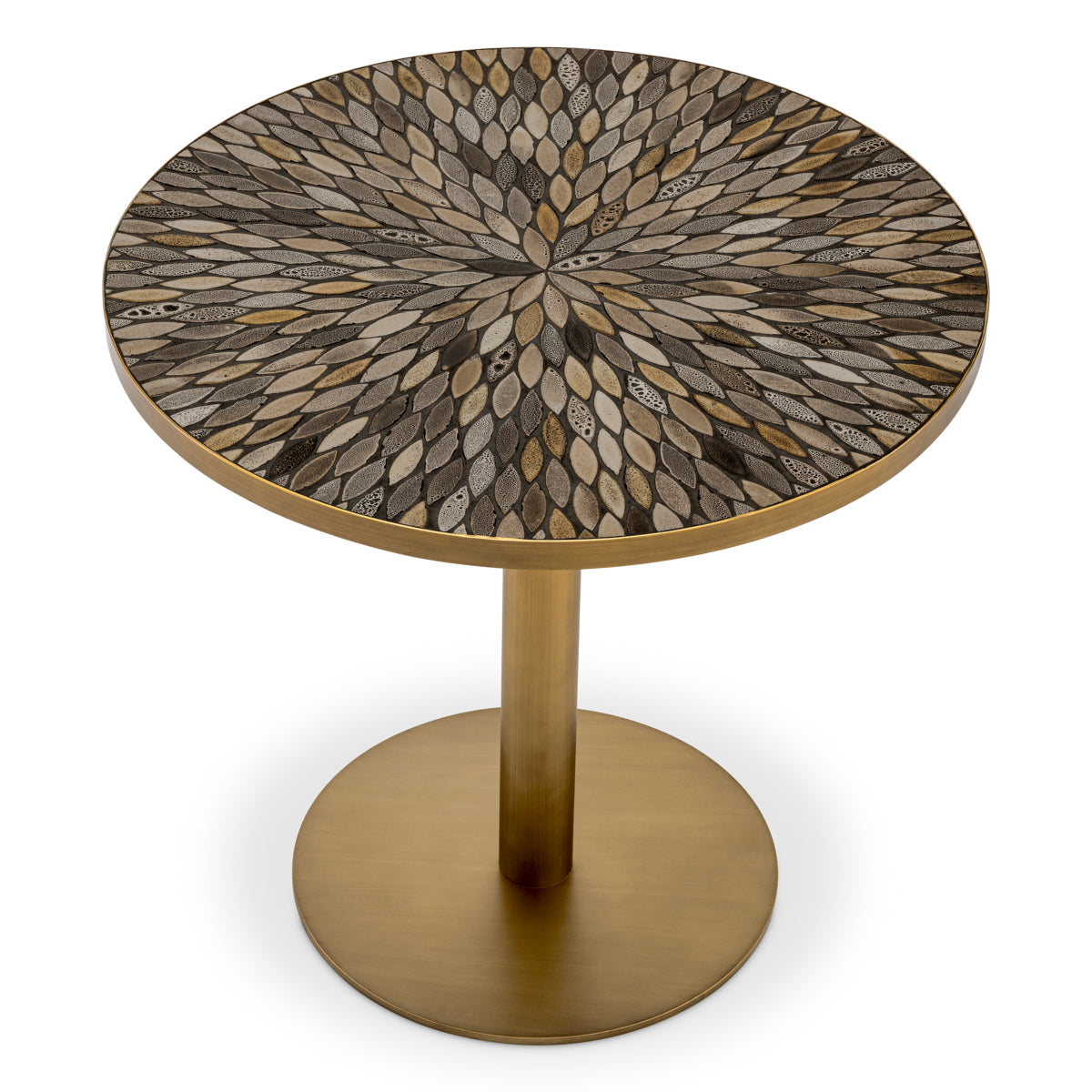 Antique Brass Dining Table Declan | Eichholtz Miami
