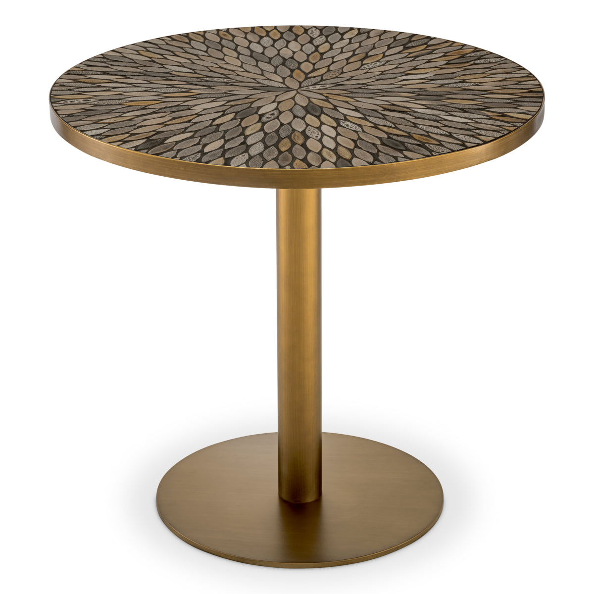 Antique Brass Dining Table Declan | Eichholtz Miami