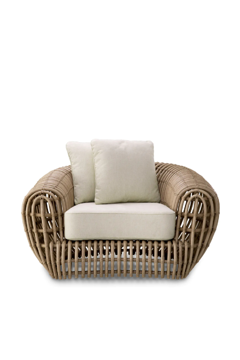Cushioned Outdoor Lounge Chair Siderno | Eichholtz Miami