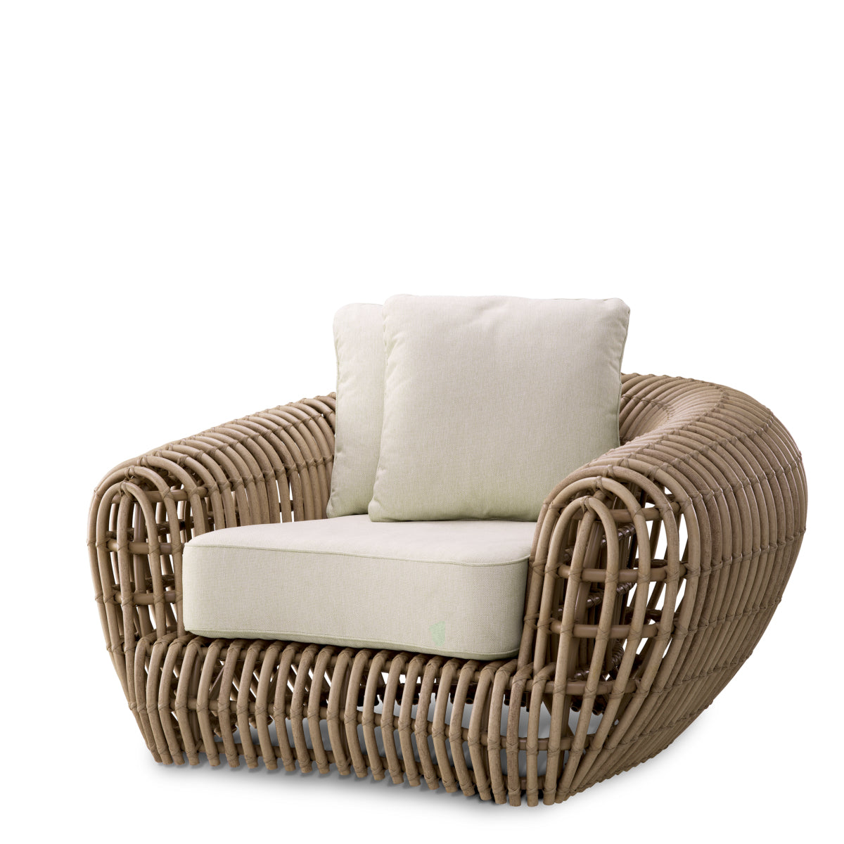 Cushioned Outdoor Lounge Chair Siderno | Eichholtz Miami