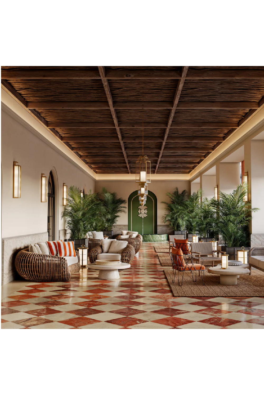 Cushioned Outdoor Lounge Chair Siderno | Eichholtz Miami