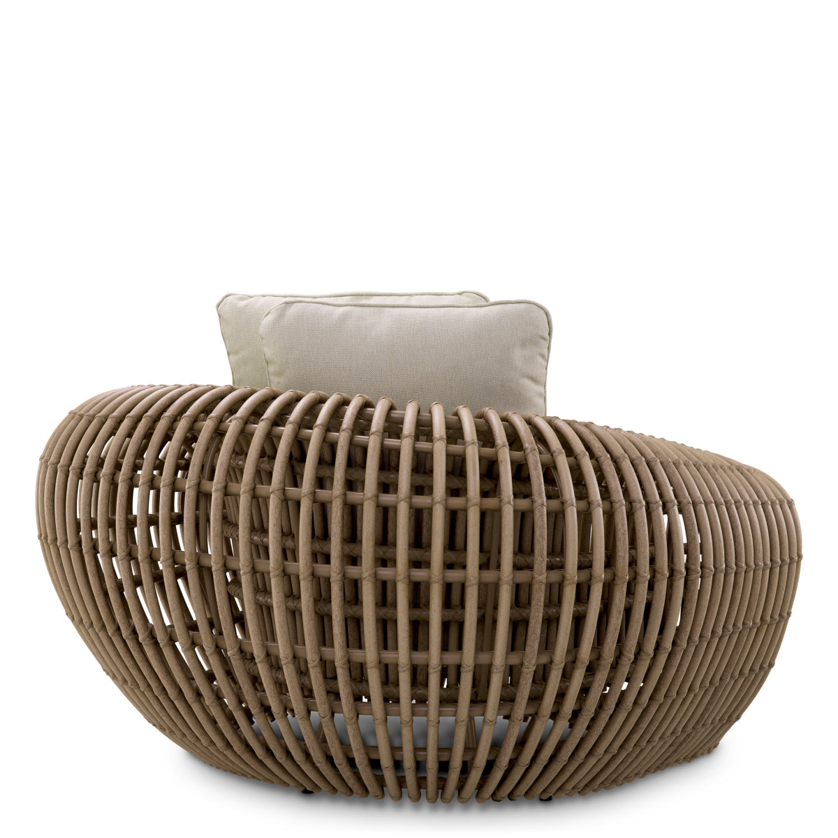 Cushioned Outdoor Lounge Chair Siderno | Eichholtz Miami