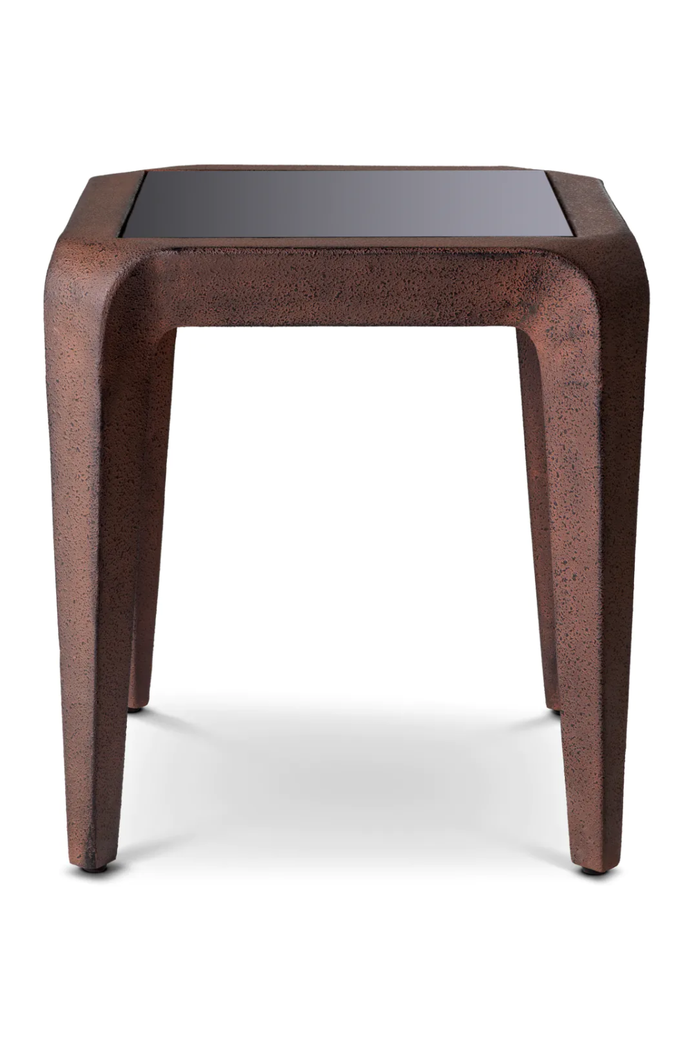 Oxidized Aluminum Side Table Quentin | Eichholtz Miami