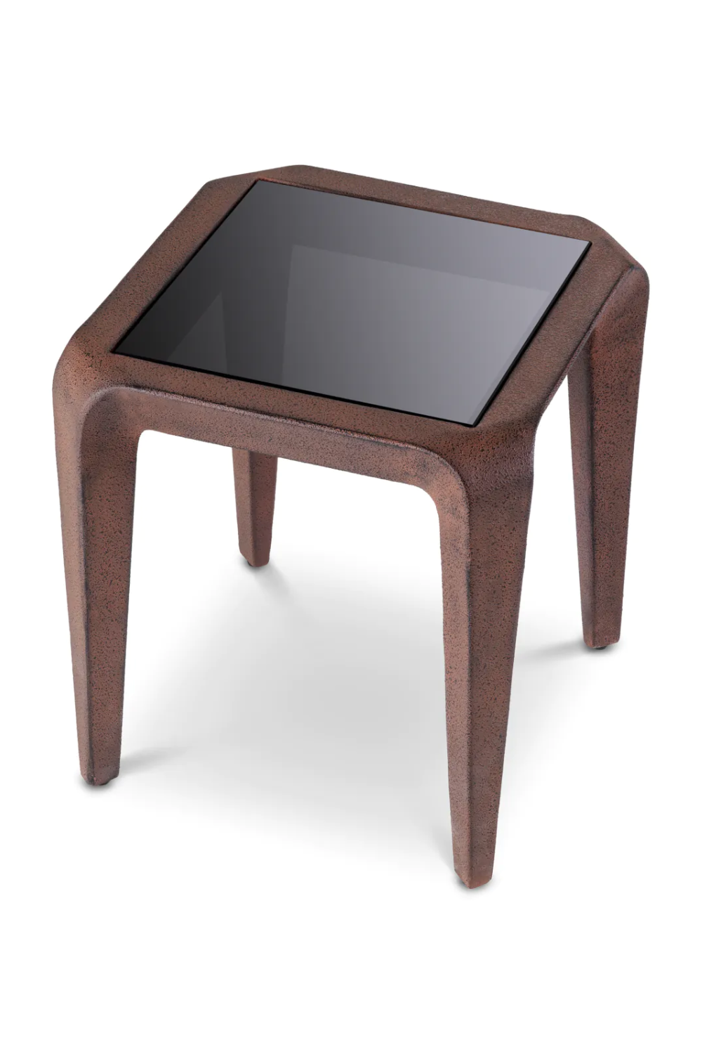 Oxidized Aluminum Side Table Quentin | Eichholtz Miami