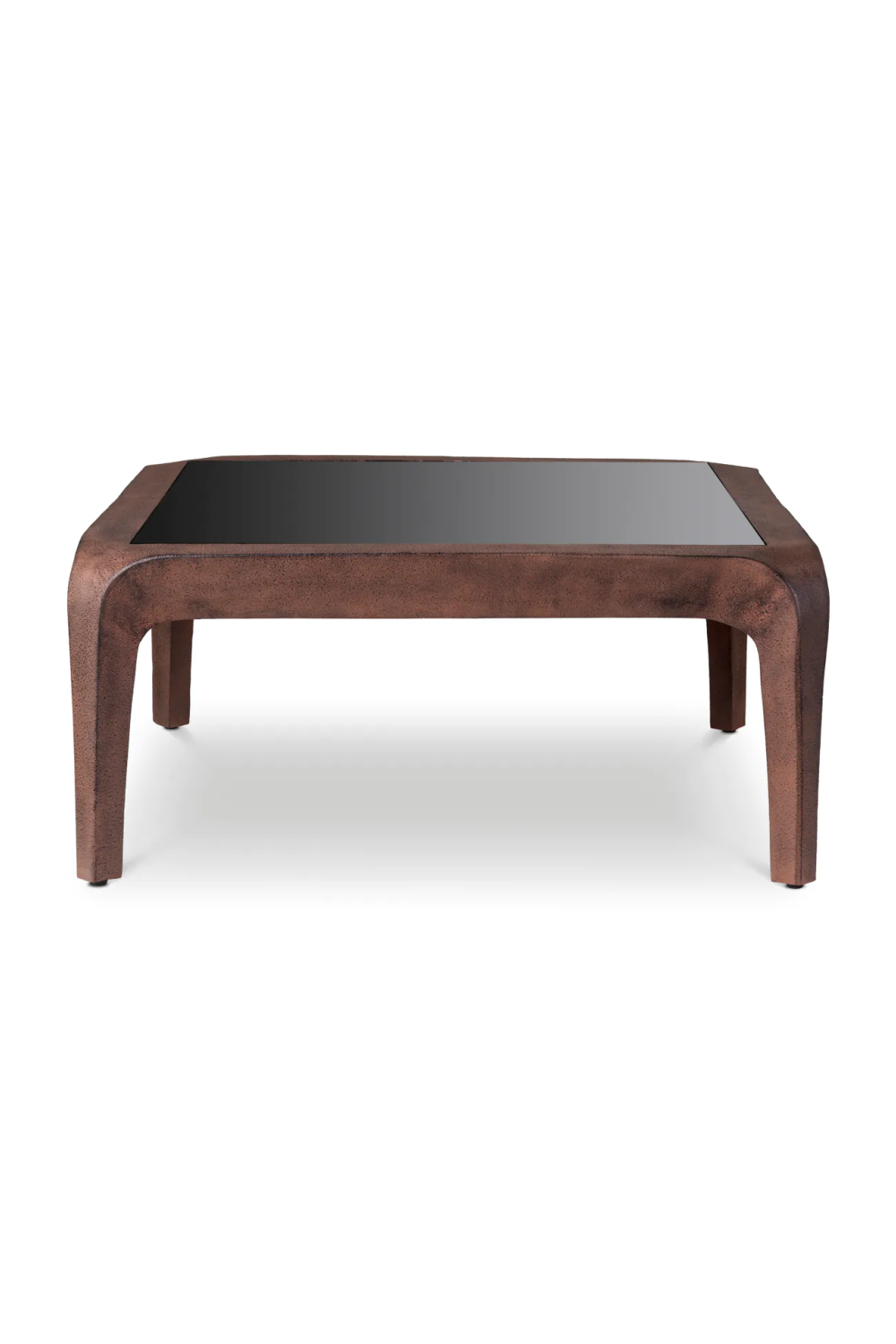Oxidized Aluminum Coffee Table Quentin | Eichholtz Miami
