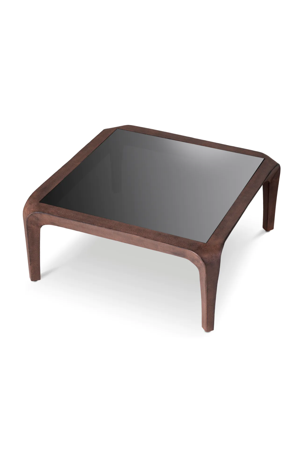 Oxidized Aluminum Coffee Table Quentin | Eichholtz Miami