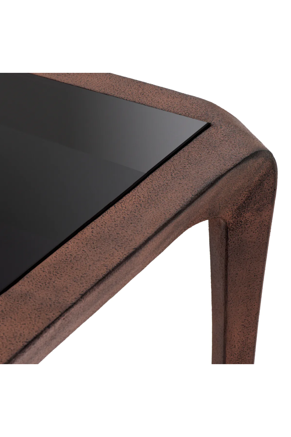 Oxidized Aluminum Coffee Table Quentin | Eichholtz Miami