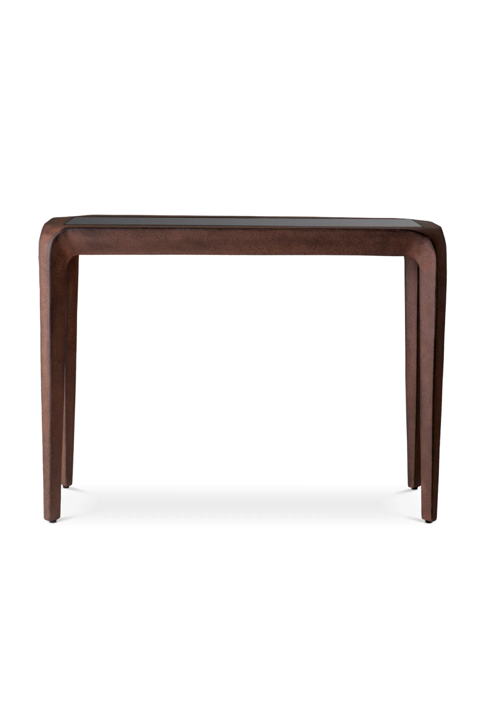 Oxidized Aluminum Console Table Quentin | Eichholtz Miami