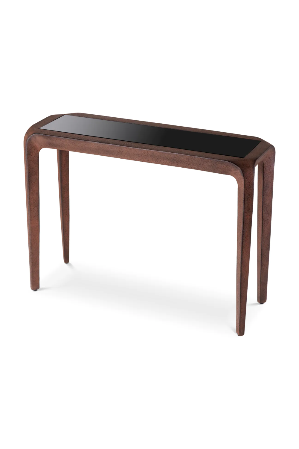 Oxidized Aluminum Console Table Quentin | Eichholtz Miami