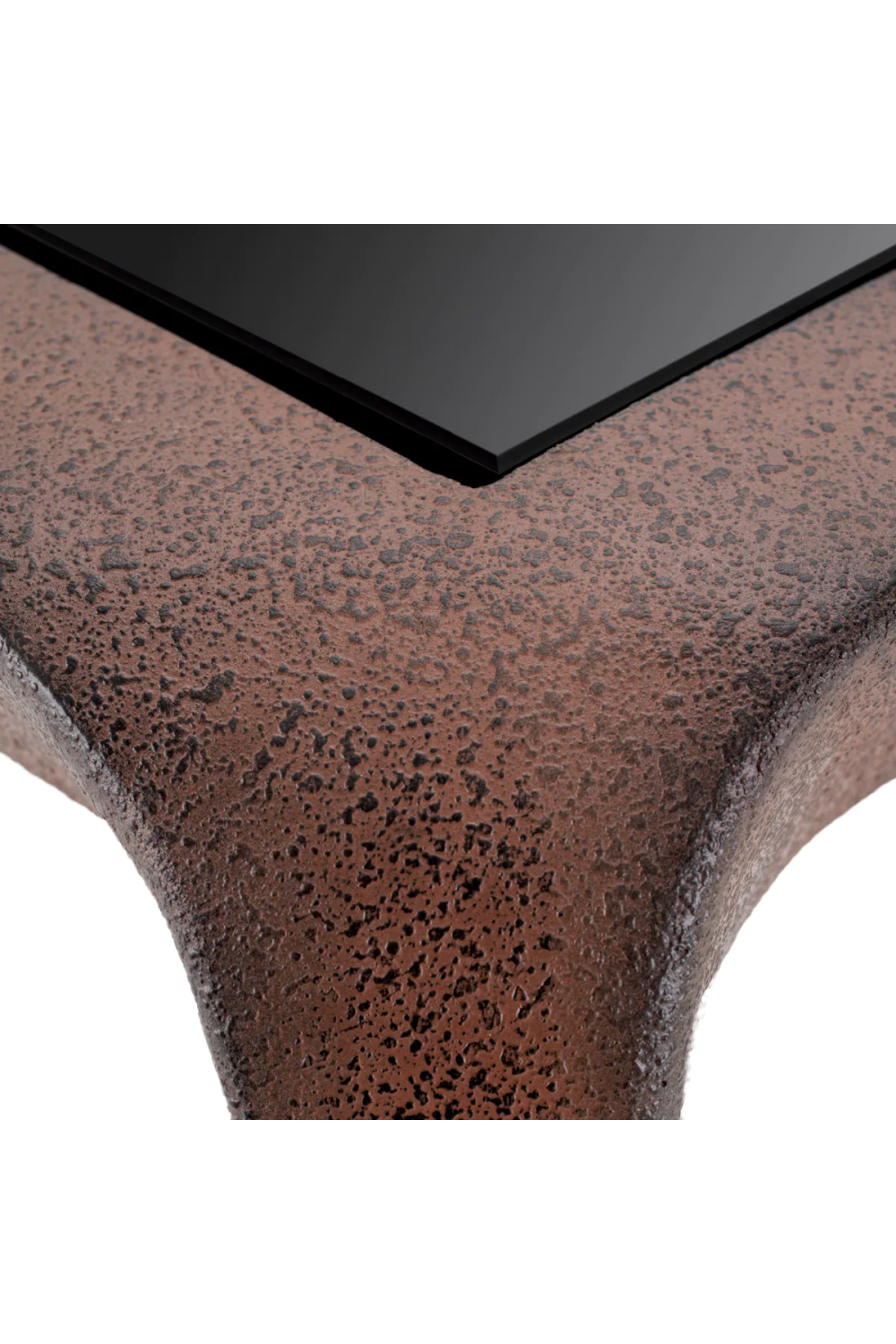 Oxidized Aluminum Console Table Quentin | Eichholtz Miami