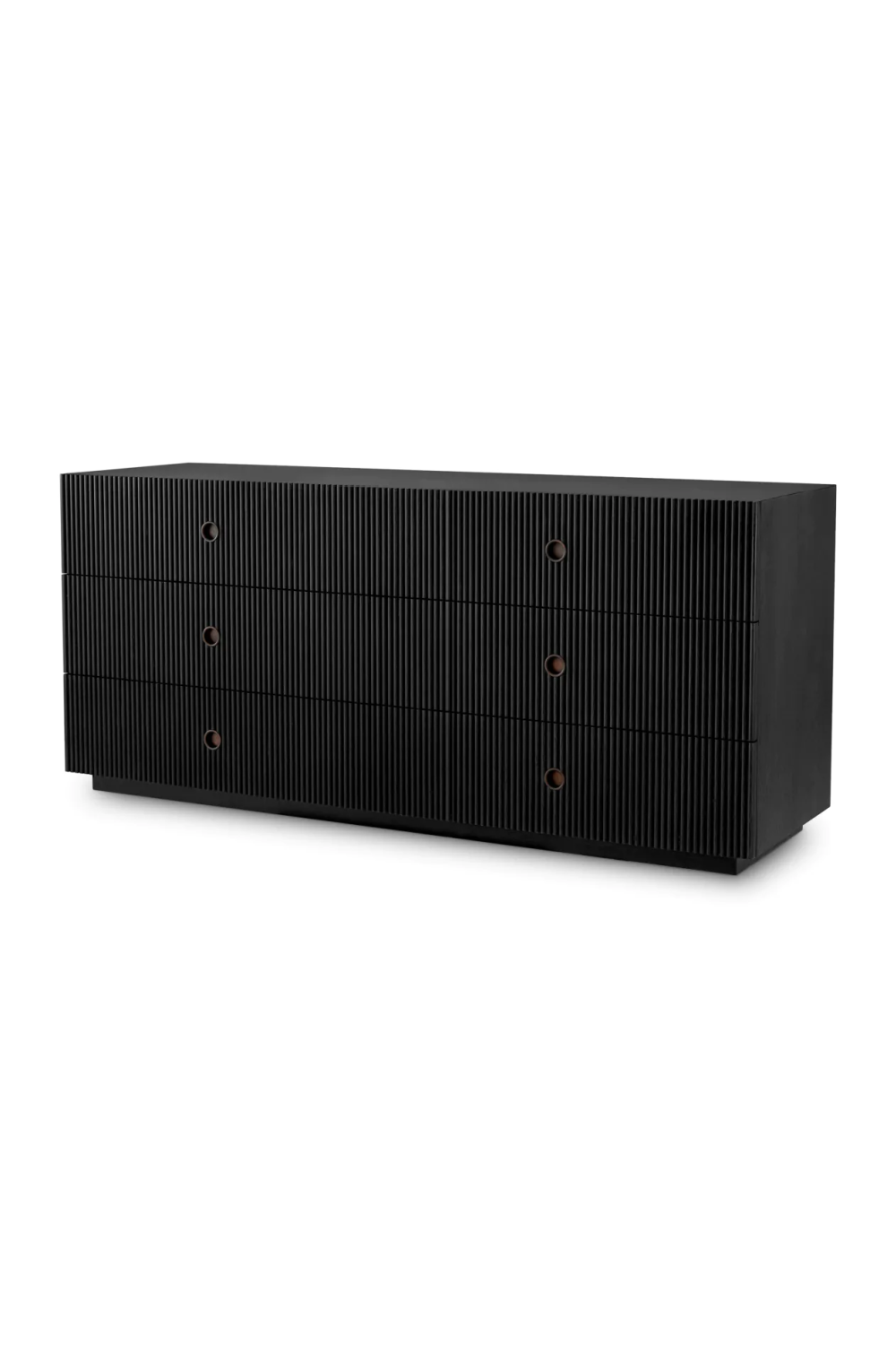 Ribbed Wood Drawer Chest Dimitrios | Eichholtz Miami