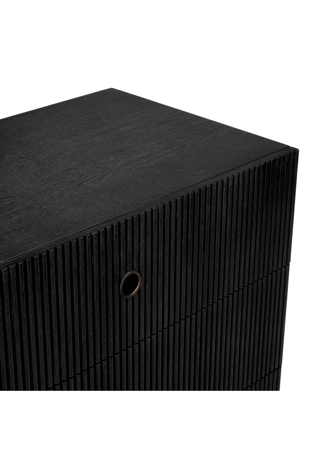 Ribbed Wood Drawer Chest Dimitrios | Eichholtz Miami