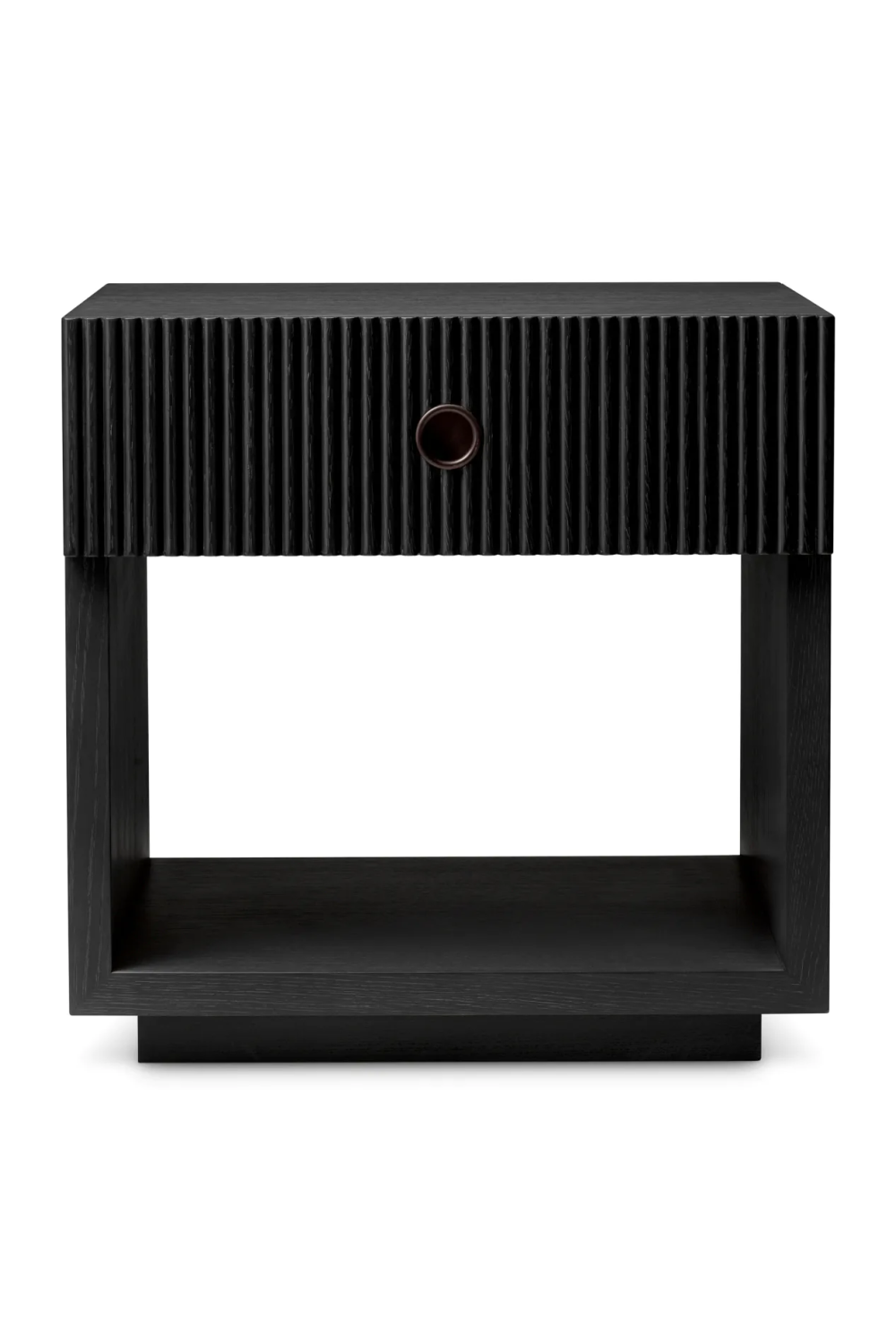 Ribbed Wood Nightstand Dimitrios | Eichholtz Miami