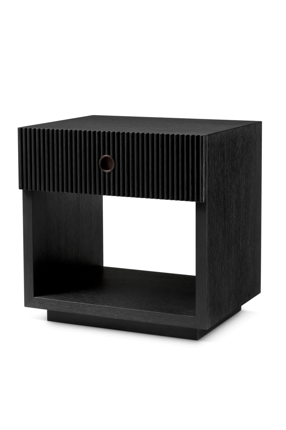Ribbed Wood Nightstand Dimitrios | Eichholtz Miami