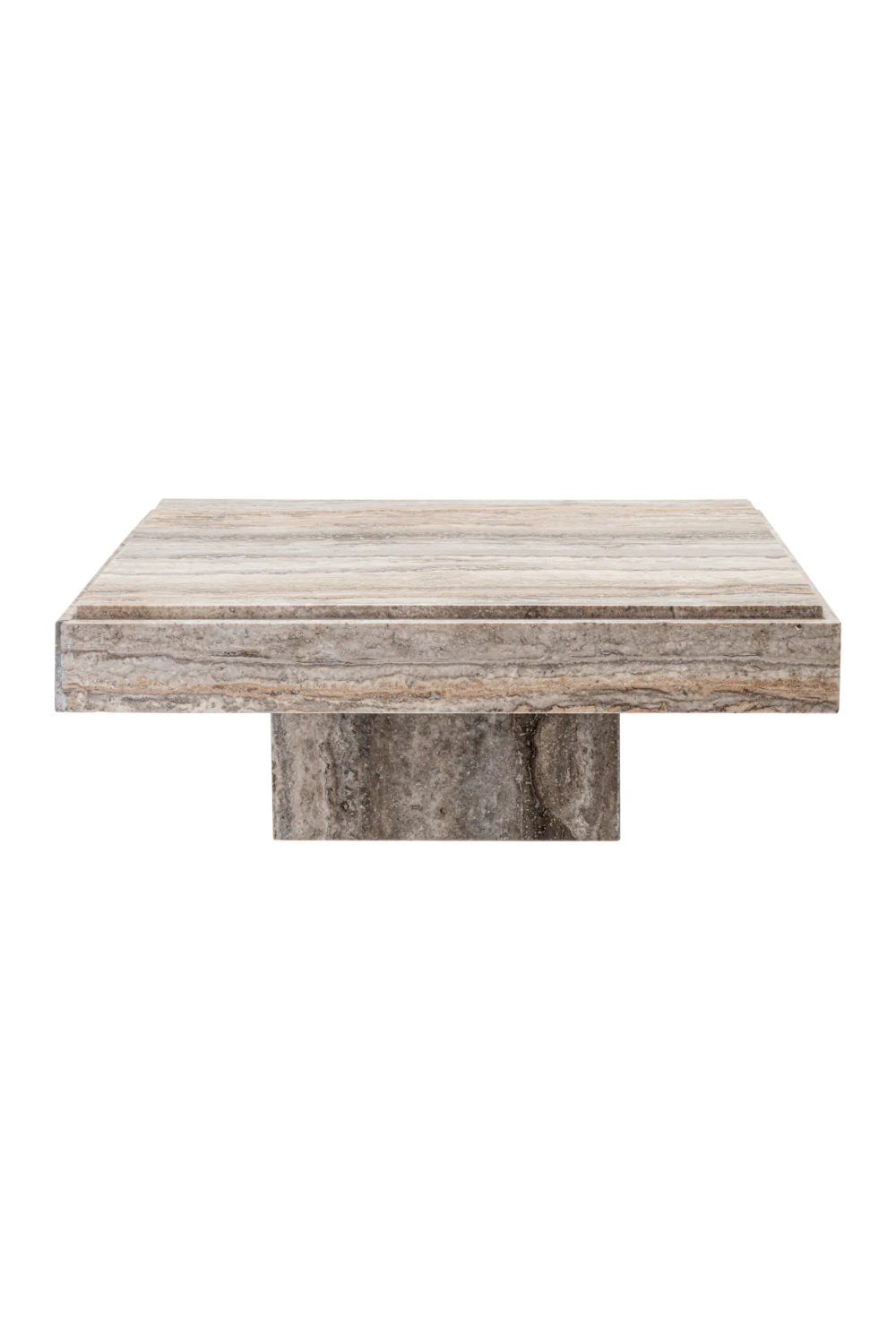 Square Travertine Coffee Table Sartoria | Eichholtz Miami