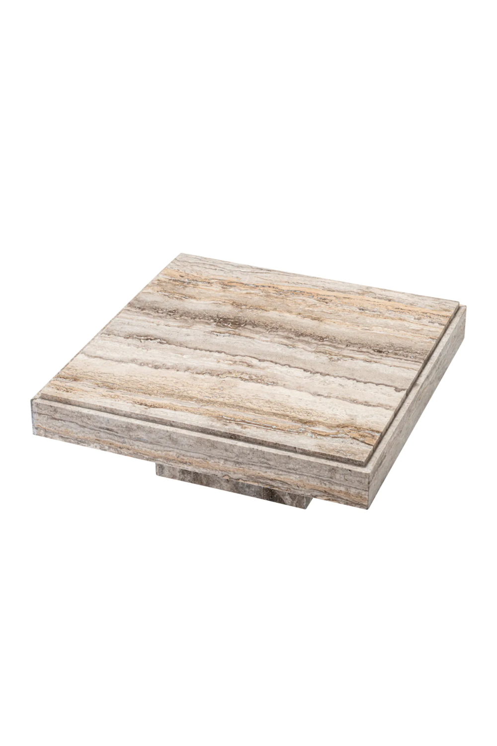 Square Travertine Coffee Table Sartoria | Eichholtz Miami