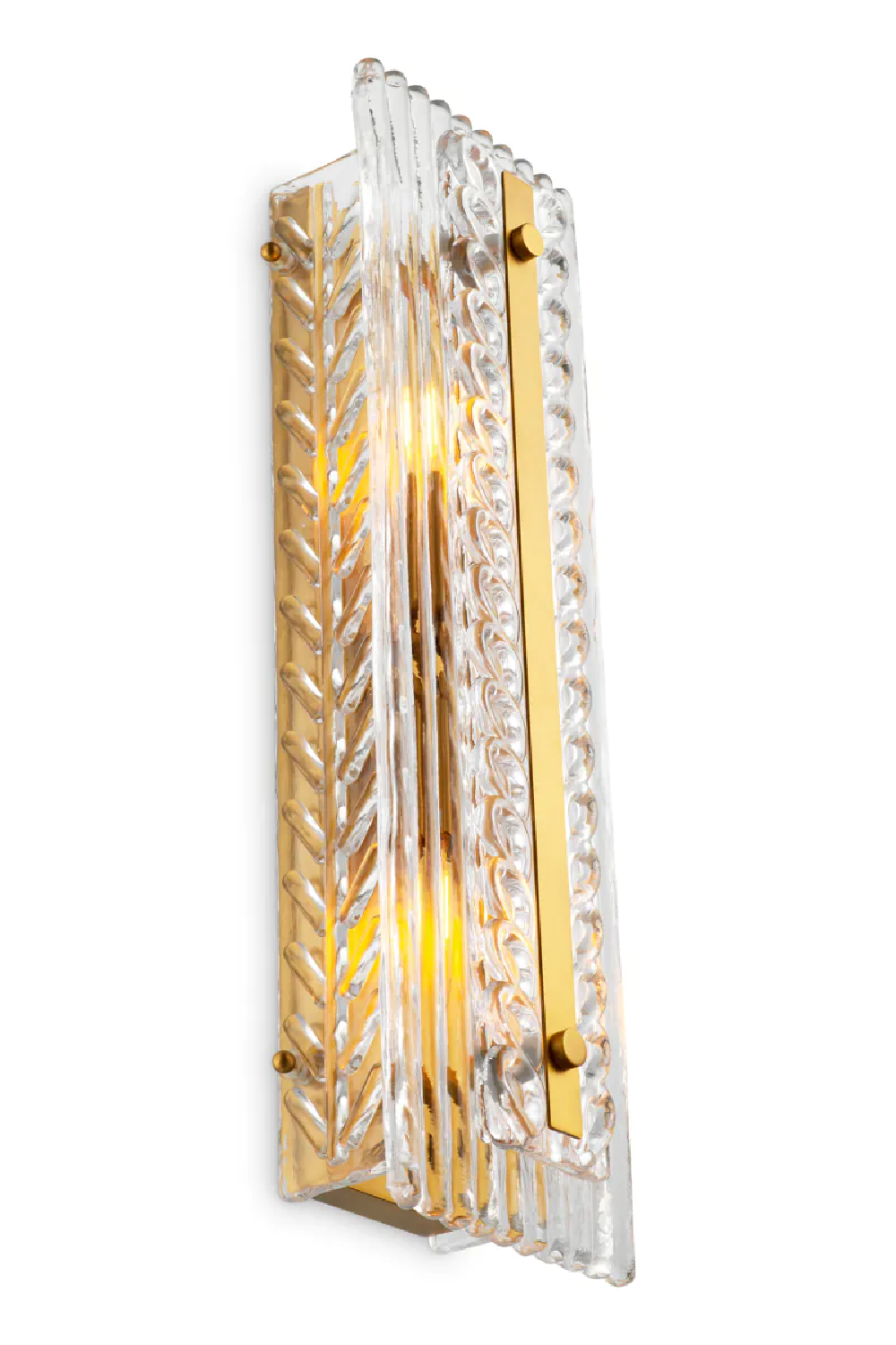 Handmade Glass Wall Lamp Luciene | Eichholtz Miami