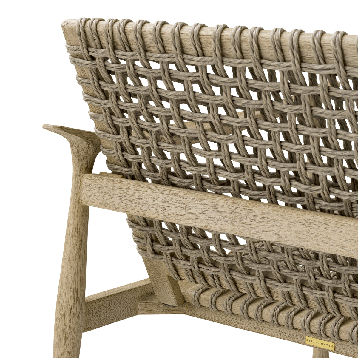 Aged Teak Outdoor Chair Manzo | Eichholtz Miami