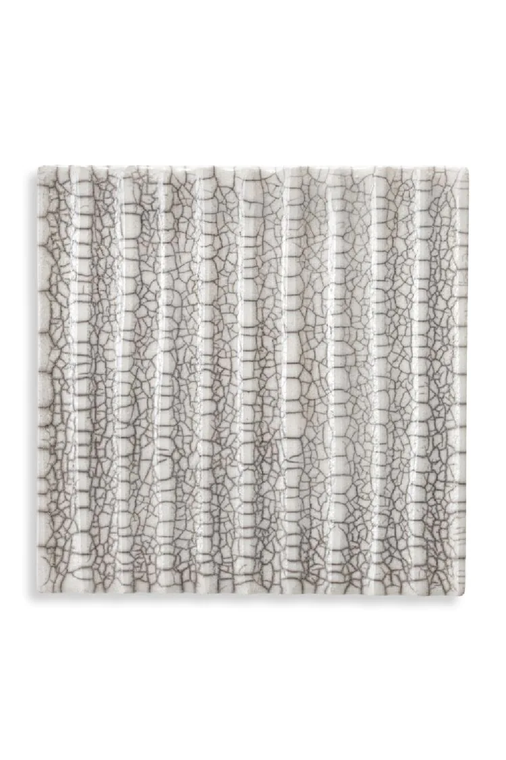 White Ceramic Wall Object Division | Eichholtz Miami