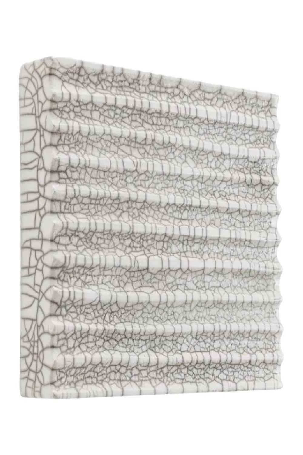 White Ceramic Wall Object Division | Eichholtz Miami