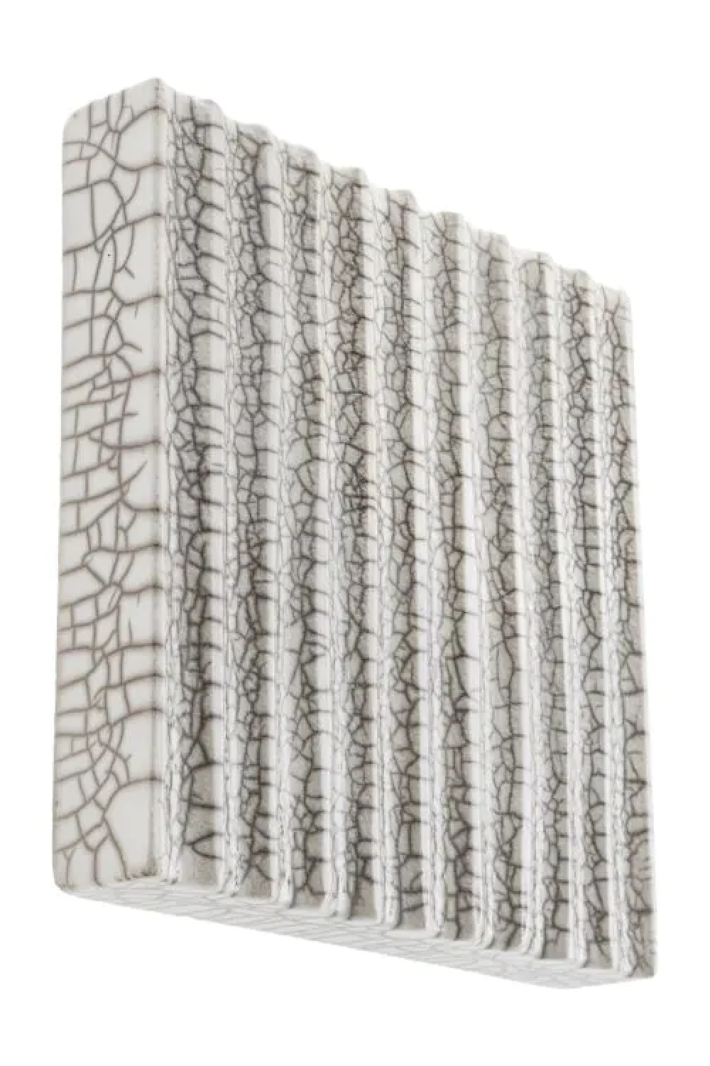 White Ceramic Wall Object Division | Eichholtz Miami