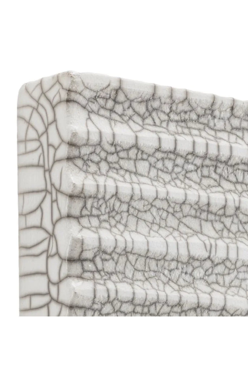 White Ceramic Wall Object Division | Eichholtz Miami