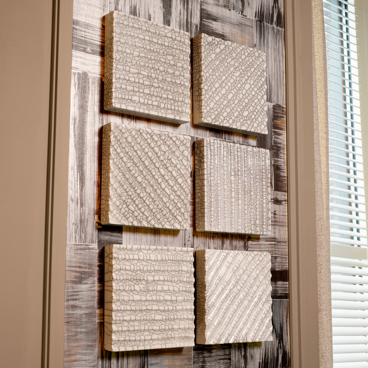 White Ceramic Wall Object Division | Eichholtz Miami