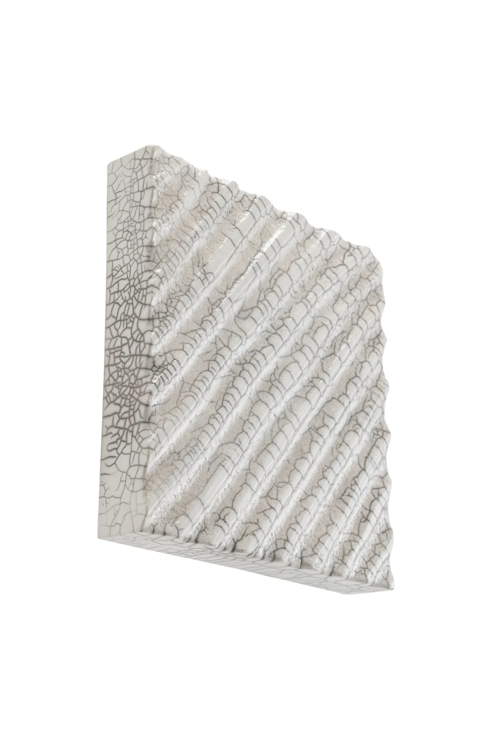 White Ceramic Wall Object Division | Eichholtz Miami